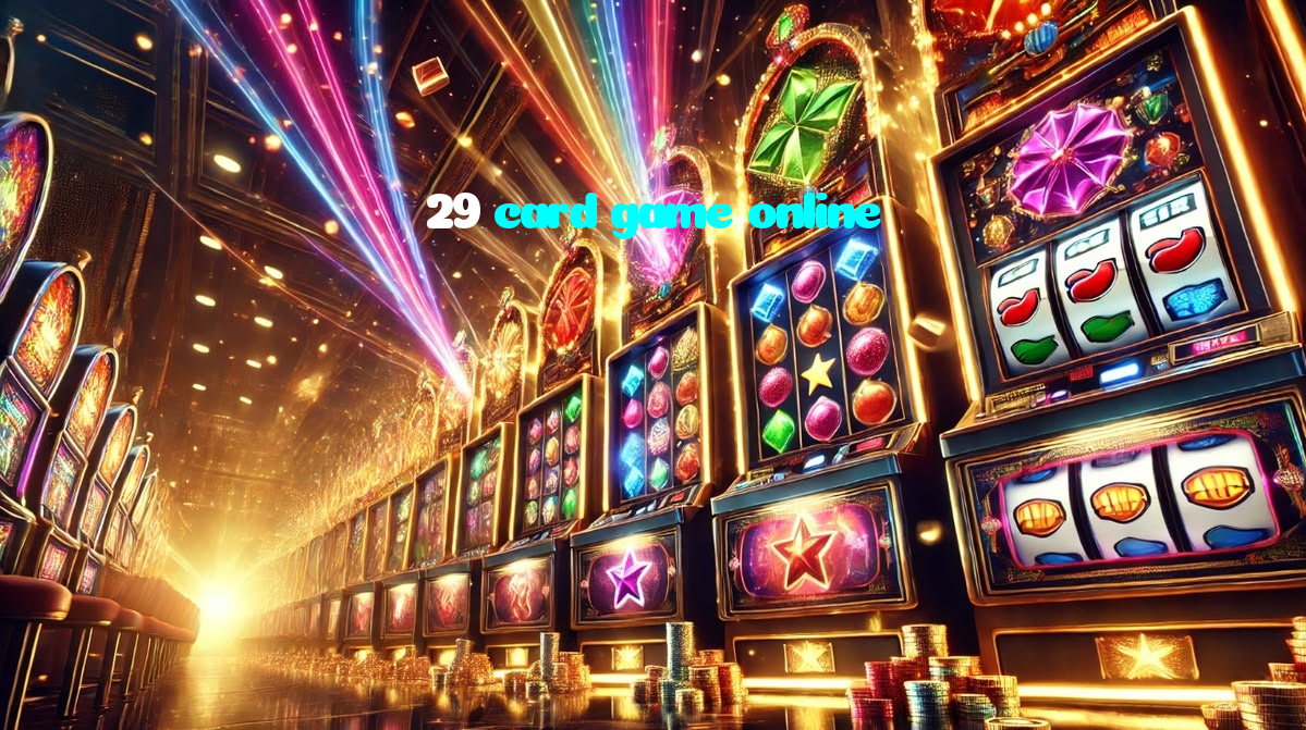 29 card game online casino presented on mobile device in Pakistan with slots and live games